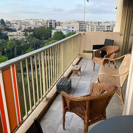 Juan-les-pins, 4 Pieces, 80m2, Luxe Piscine Tennis Appartamento